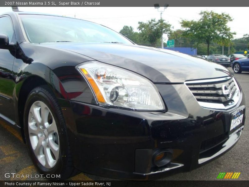 Super Black / Charcoal 2007 Nissan Maxima 3.5 SL