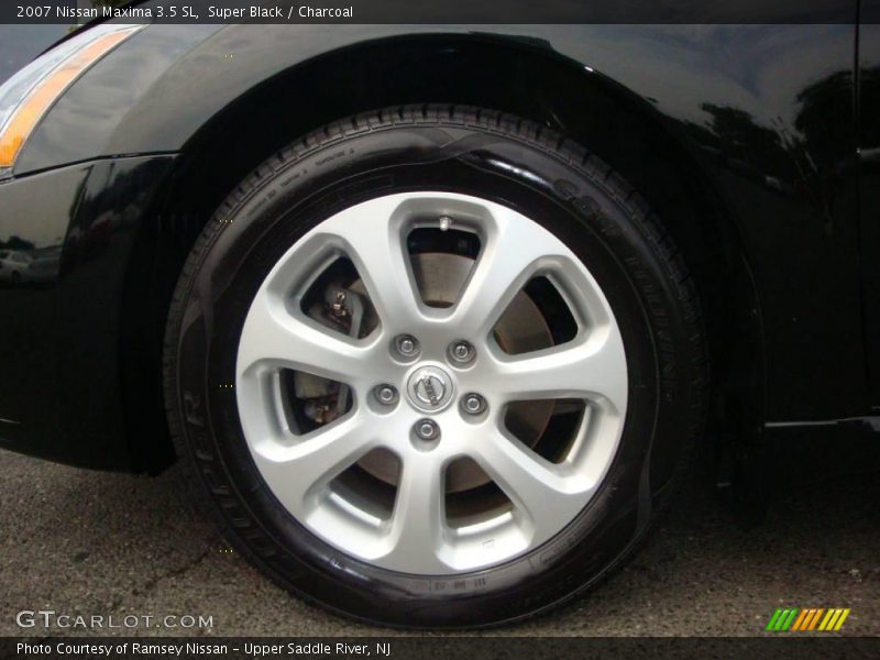 Super Black / Charcoal 2007 Nissan Maxima 3.5 SL