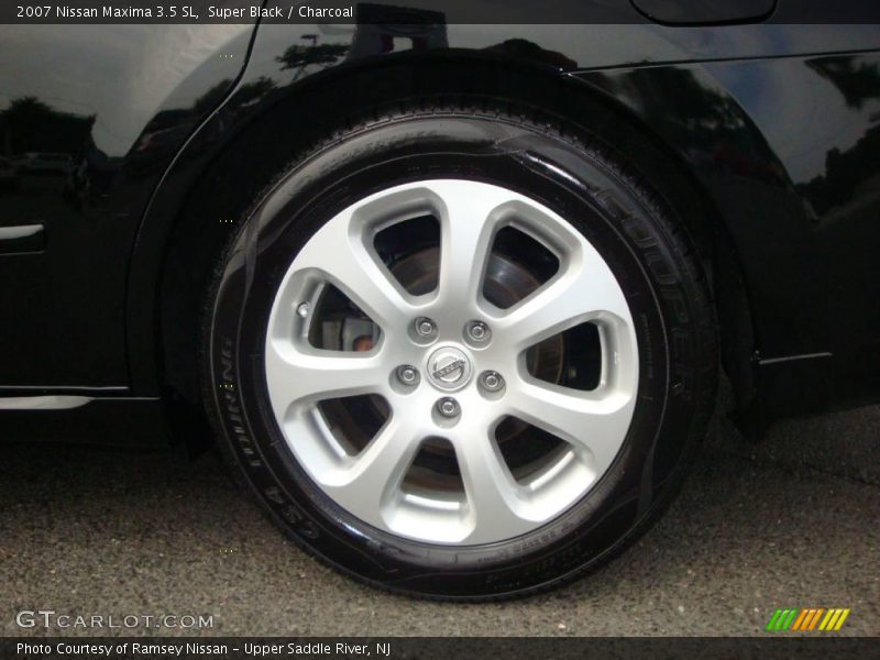 Super Black / Charcoal 2007 Nissan Maxima 3.5 SL