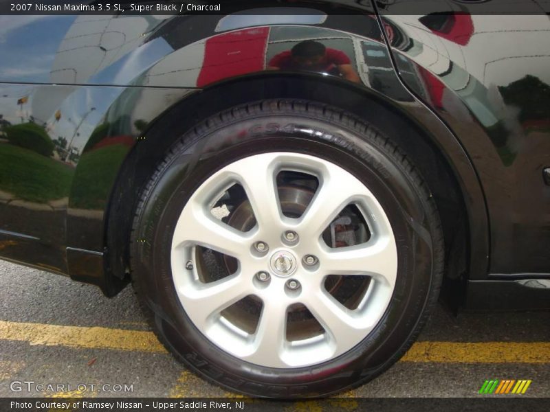 Super Black / Charcoal 2007 Nissan Maxima 3.5 SL