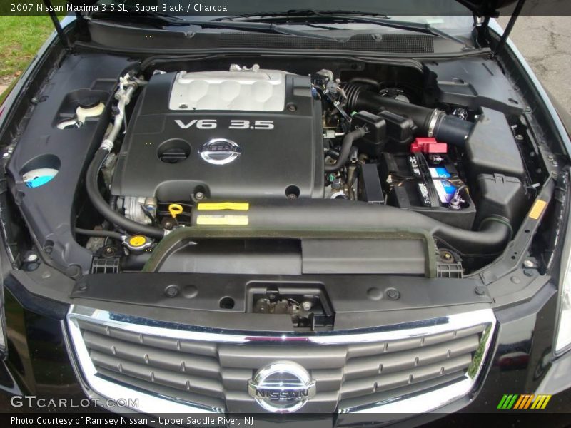 Super Black / Charcoal 2007 Nissan Maxima 3.5 SL