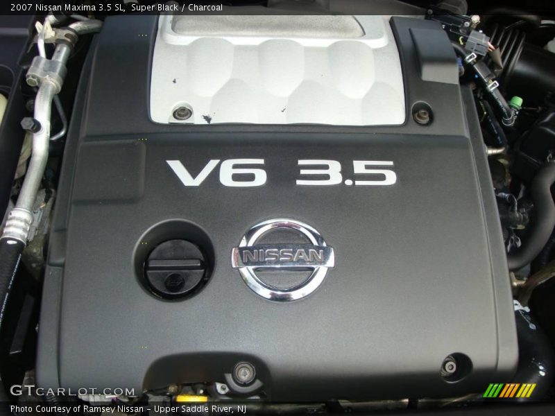 Super Black / Charcoal 2007 Nissan Maxima 3.5 SL