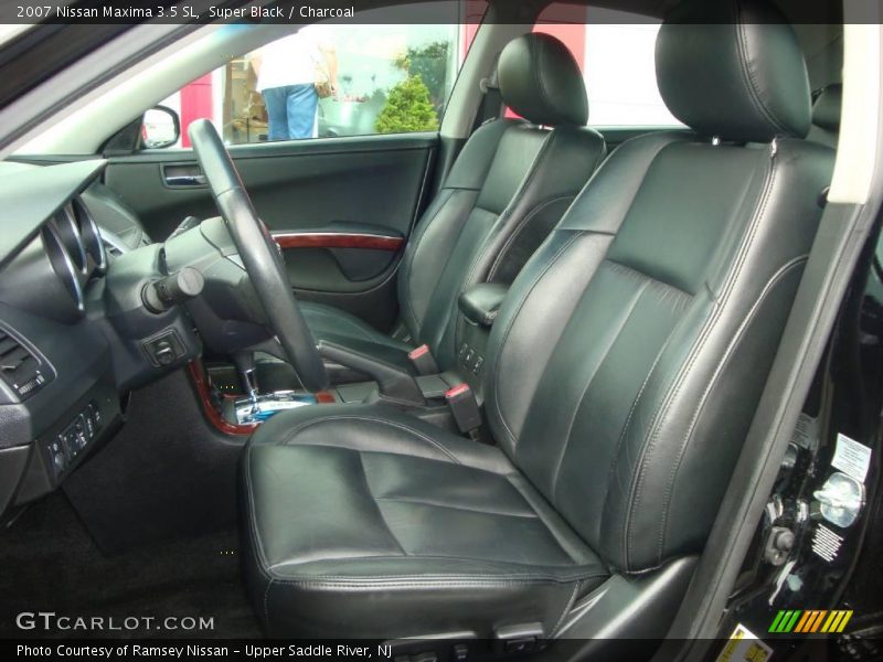 Super Black / Charcoal 2007 Nissan Maxima 3.5 SL