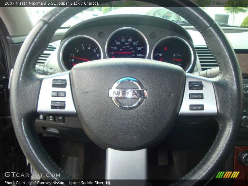 Super Black / Charcoal 2007 Nissan Maxima 3.5 SL