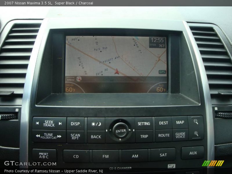 Super Black / Charcoal 2007 Nissan Maxima 3.5 SL