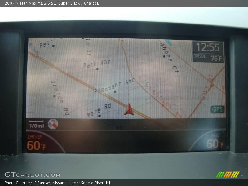 Super Black / Charcoal 2007 Nissan Maxima 3.5 SL
