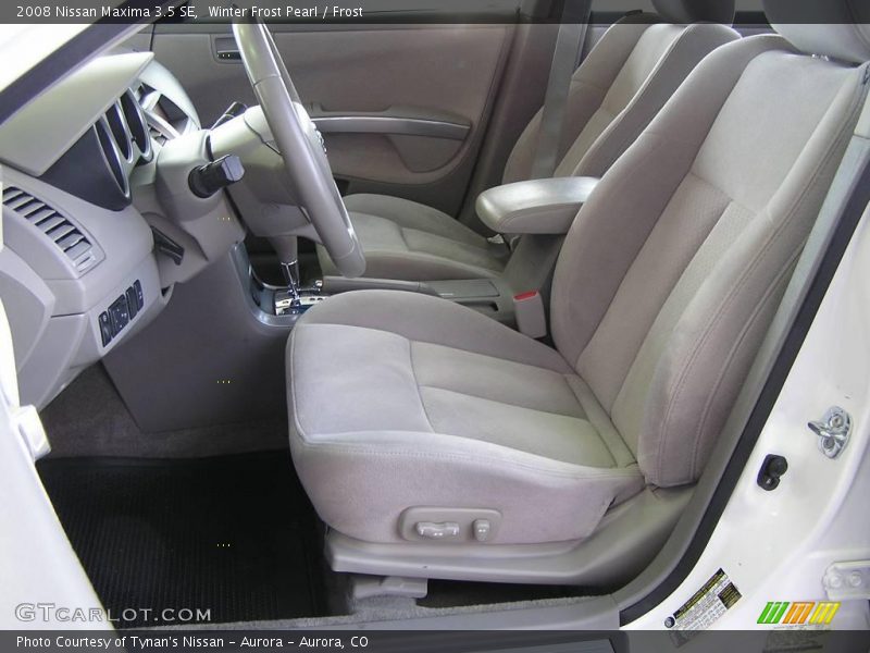 Winter Frost Pearl / Frost 2008 Nissan Maxima 3.5 SE