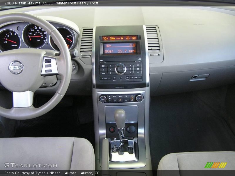 Winter Frost Pearl / Frost 2008 Nissan Maxima 3.5 SE