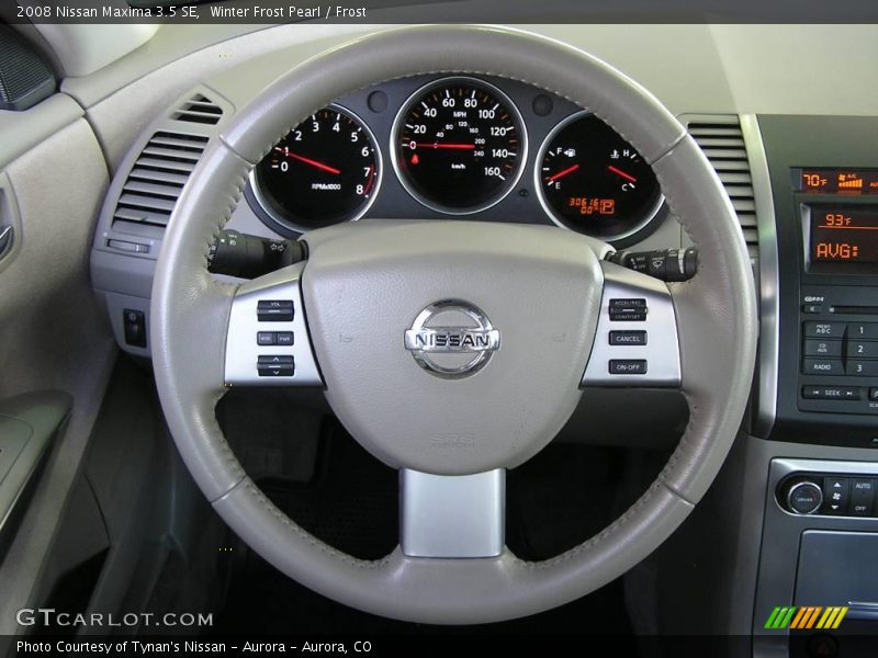 Winter Frost Pearl / Frost 2008 Nissan Maxima 3.5 SE