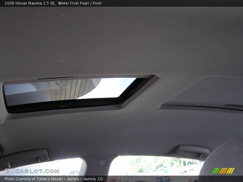 Winter Frost Pearl / Frost 2008 Nissan Maxima 3.5 SE