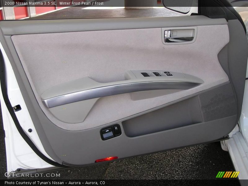 Winter Frost Pearl / Frost 2008 Nissan Maxima 3.5 SE