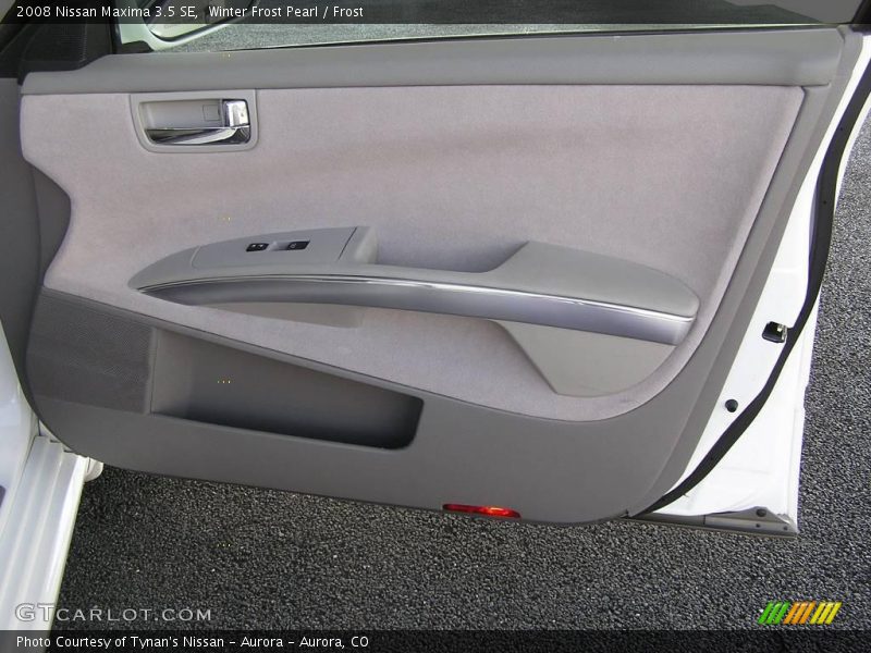 Winter Frost Pearl / Frost 2008 Nissan Maxima 3.5 SE