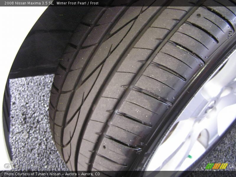 Winter Frost Pearl / Frost 2008 Nissan Maxima 3.5 SE