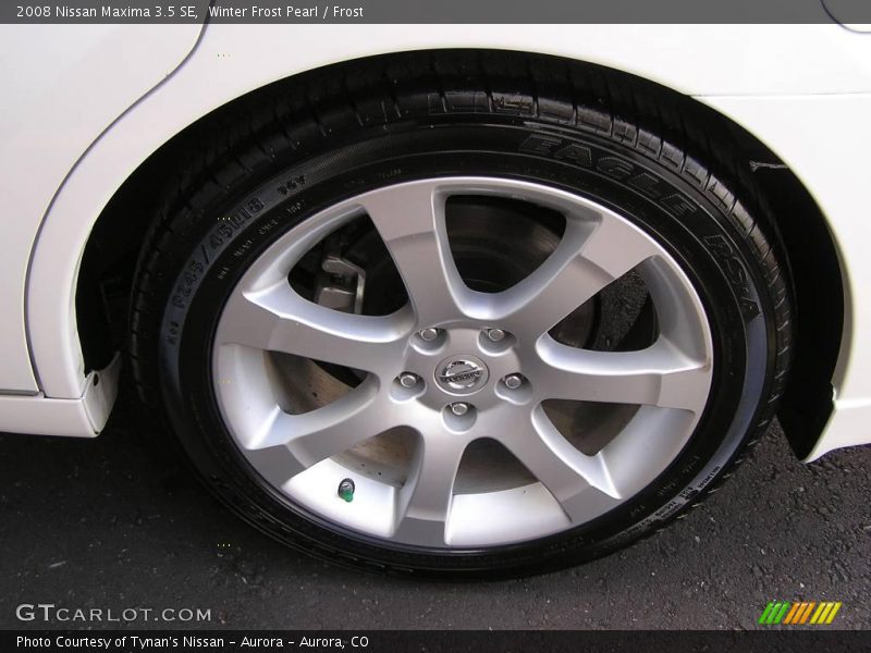 Winter Frost Pearl / Frost 2008 Nissan Maxima 3.5 SE