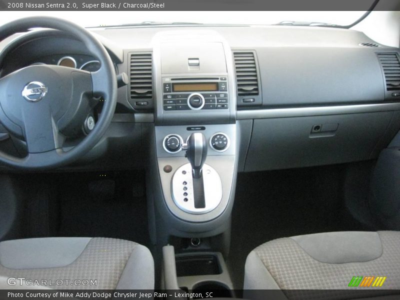 Super Black / Charcoal/Steel 2008 Nissan Sentra 2.0