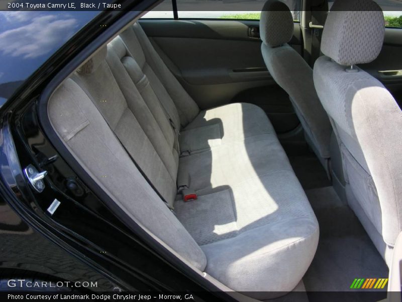 Black / Taupe 2004 Toyota Camry LE