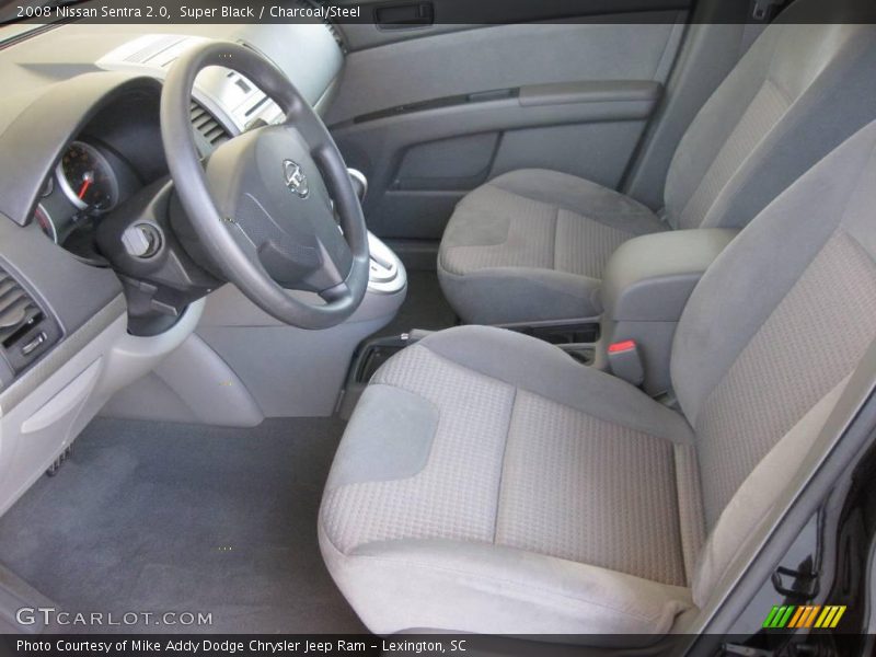 Super Black / Charcoal/Steel 2008 Nissan Sentra 2.0
