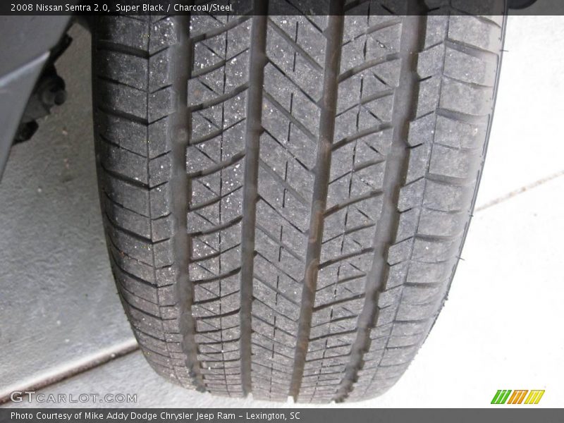 Super Black / Charcoal/Steel 2008 Nissan Sentra 2.0