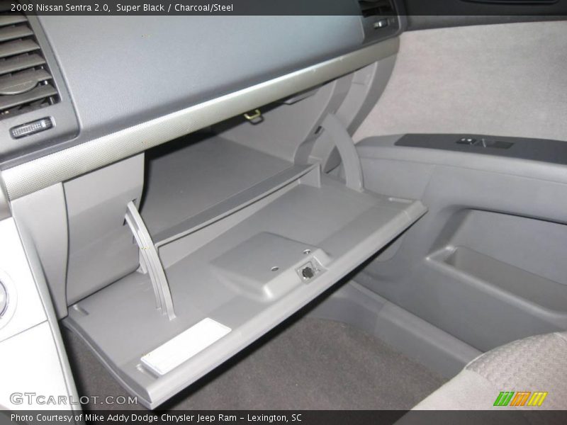Super Black / Charcoal/Steel 2008 Nissan Sentra 2.0