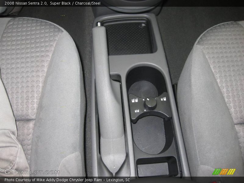 Super Black / Charcoal/Steel 2008 Nissan Sentra 2.0