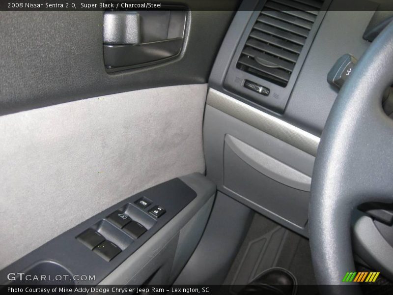 Super Black / Charcoal/Steel 2008 Nissan Sentra 2.0