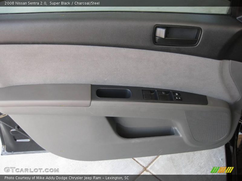Super Black / Charcoal/Steel 2008 Nissan Sentra 2.0