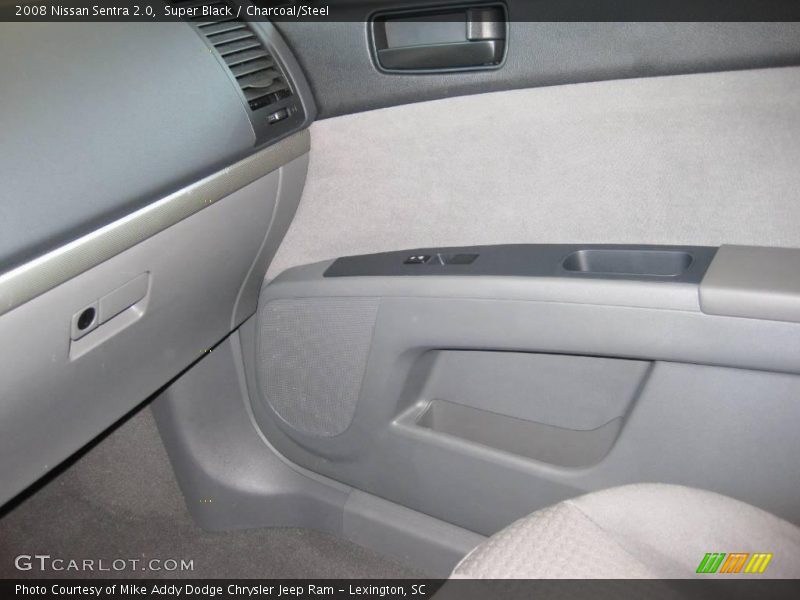 Super Black / Charcoal/Steel 2008 Nissan Sentra 2.0