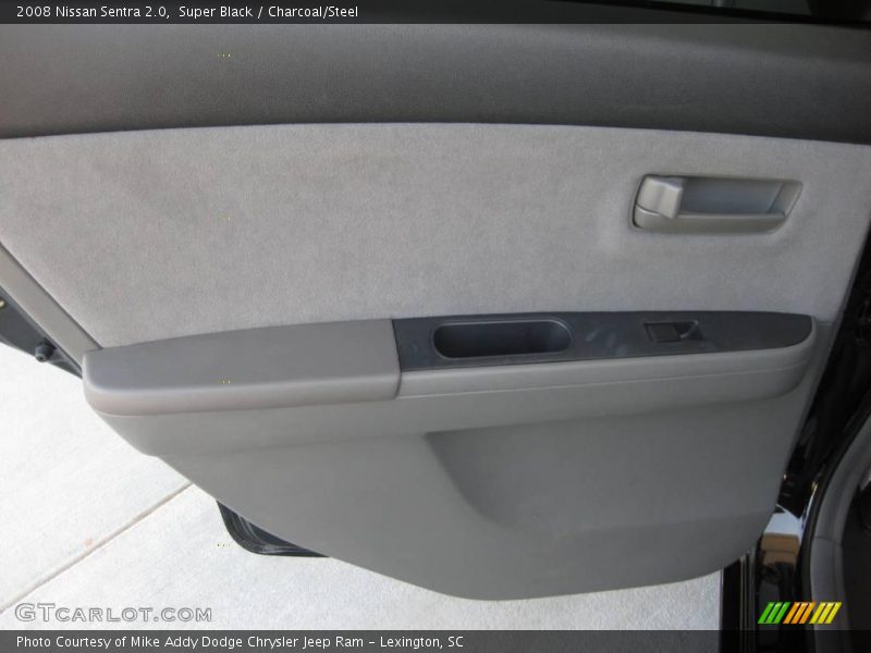 Super Black / Charcoal/Steel 2008 Nissan Sentra 2.0