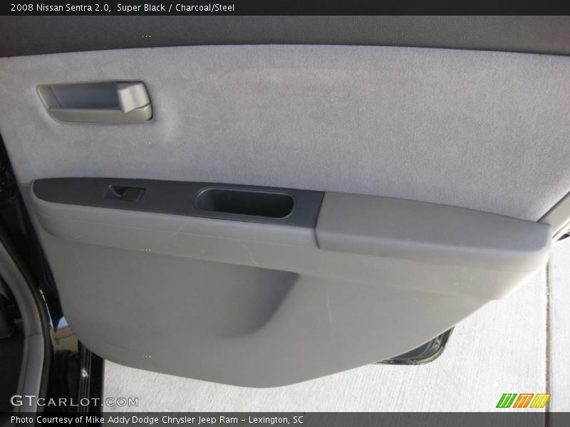 Super Black / Charcoal/Steel 2008 Nissan Sentra 2.0