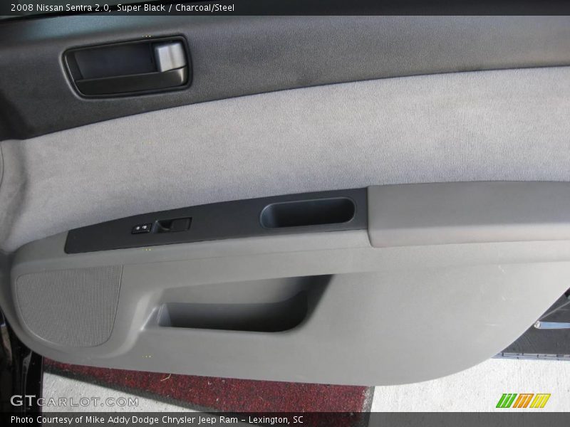 Super Black / Charcoal/Steel 2008 Nissan Sentra 2.0