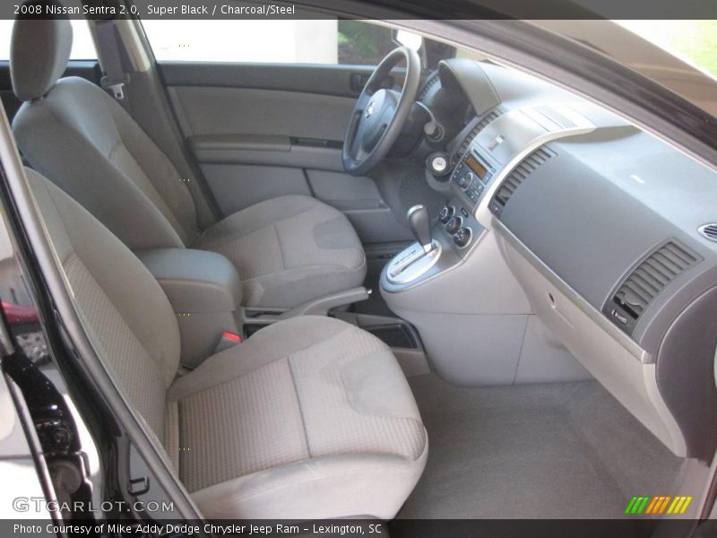 Super Black / Charcoal/Steel 2008 Nissan Sentra 2.0