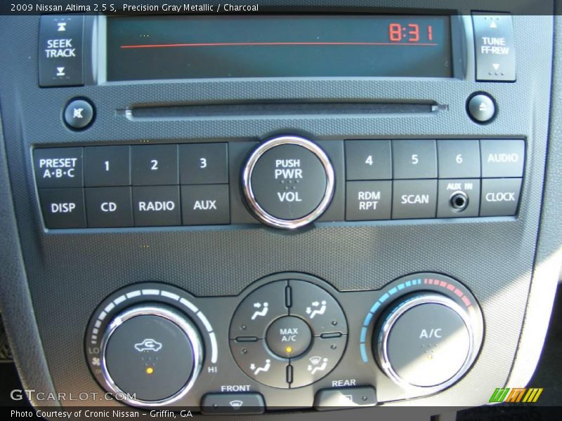 Precision Gray Metallic / Charcoal 2009 Nissan Altima 2.5 S