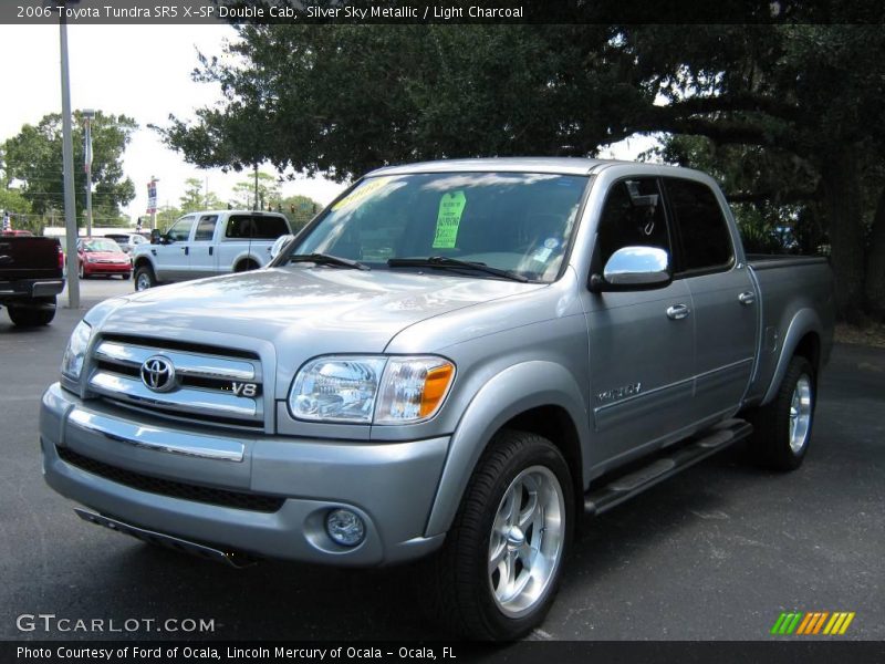 Silver Sky Metallic / Light Charcoal 2006 Toyota Tundra SR5 X-SP Double Cab