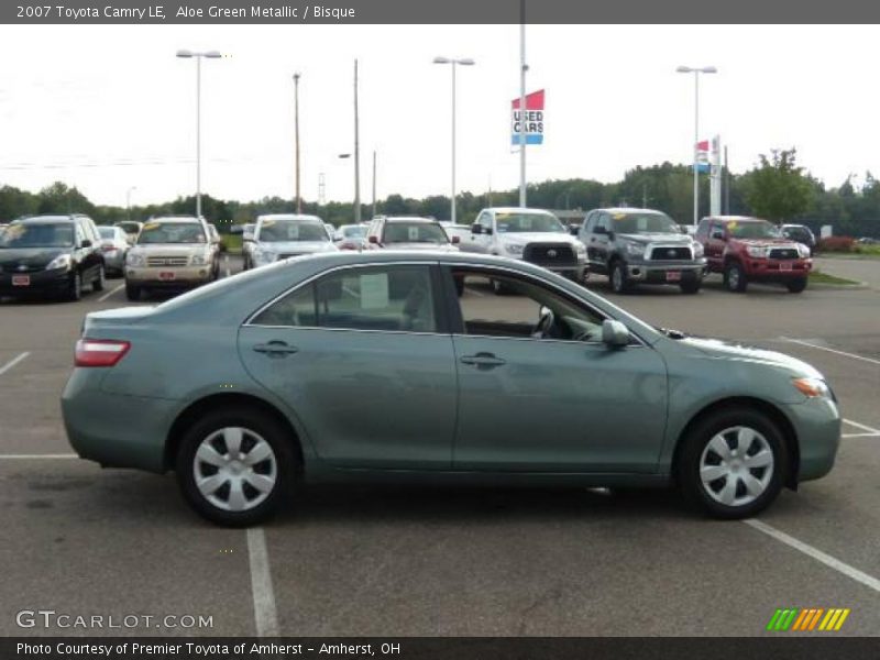 Aloe Green Metallic / Bisque 2007 Toyota Camry LE