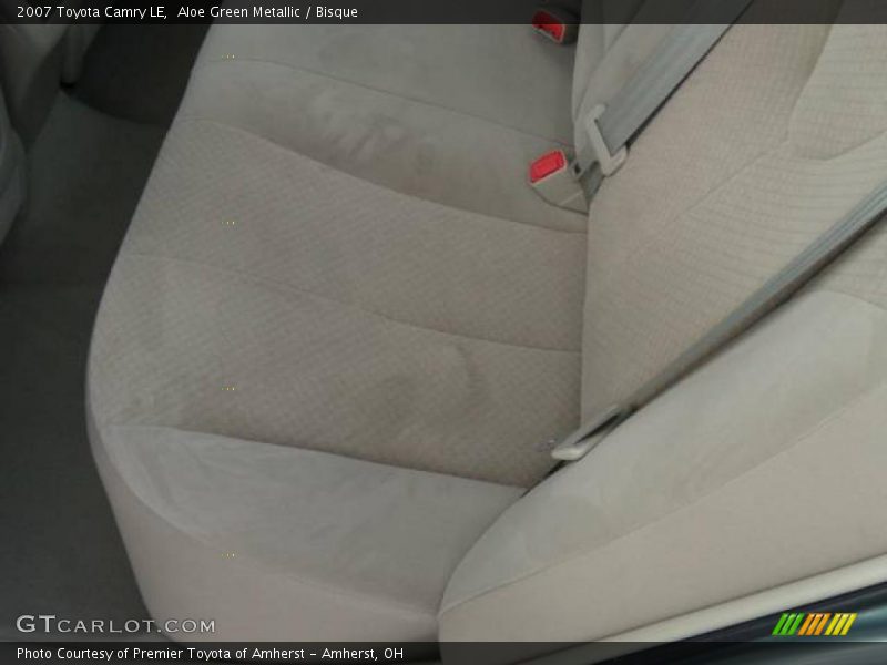 Aloe Green Metallic / Bisque 2007 Toyota Camry LE