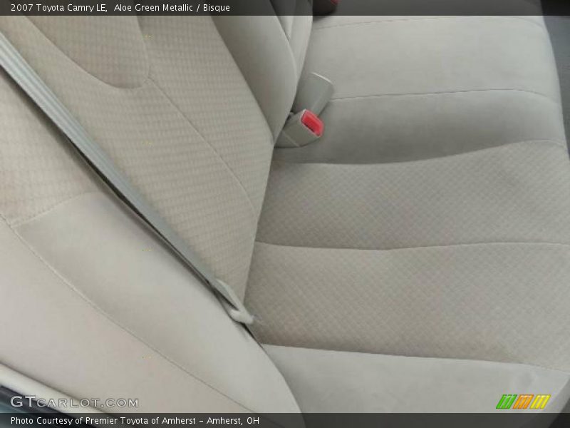 Aloe Green Metallic / Bisque 2007 Toyota Camry LE