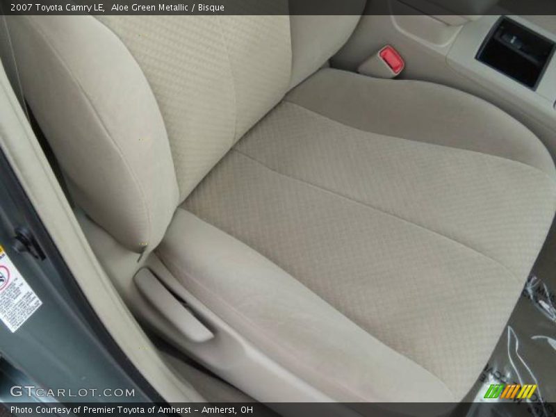 Aloe Green Metallic / Bisque 2007 Toyota Camry LE