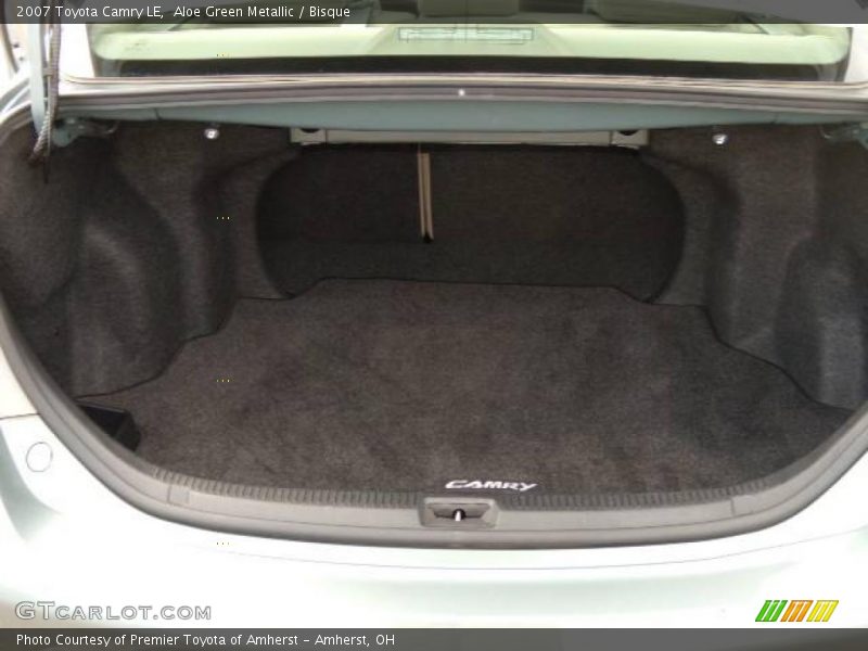 Aloe Green Metallic / Bisque 2007 Toyota Camry LE