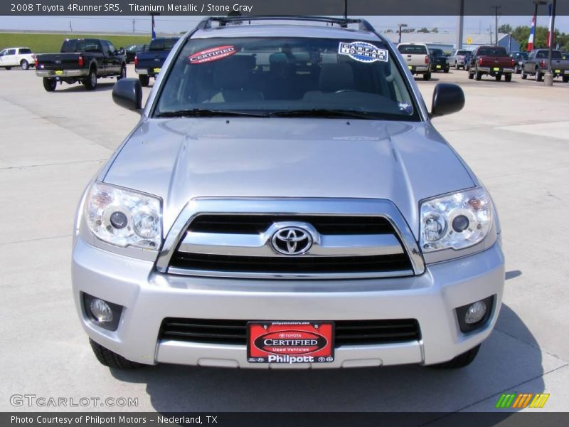 Titanium Metallic / Stone Gray 2008 Toyota 4Runner SR5