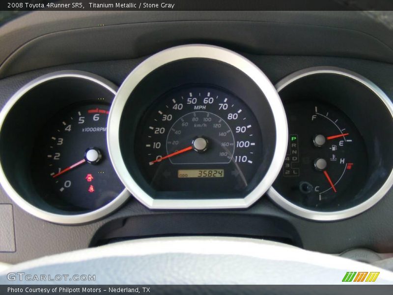 Titanium Metallic / Stone Gray 2008 Toyota 4Runner SR5