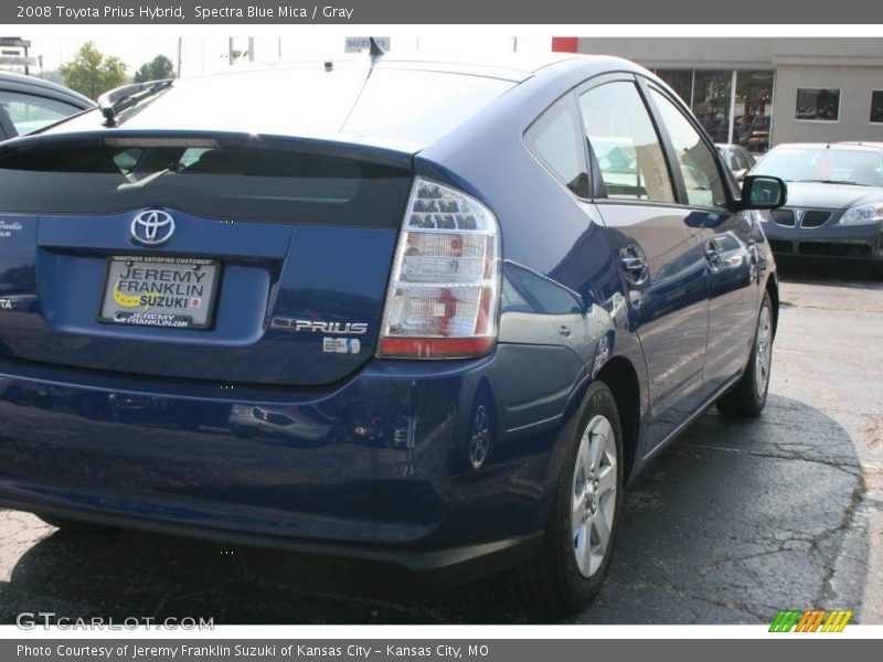 Spectra Blue Mica / Gray 2008 Toyota Prius Hybrid