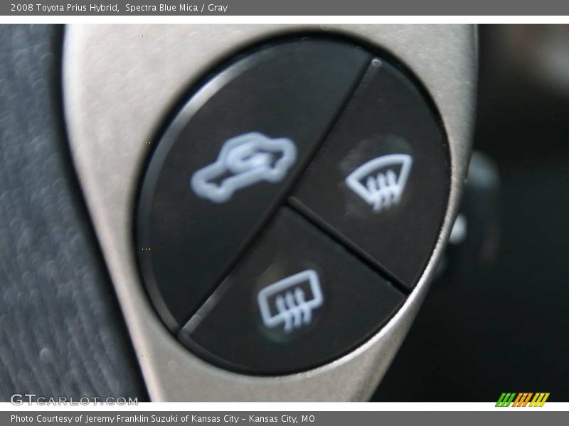 Spectra Blue Mica / Gray 2008 Toyota Prius Hybrid