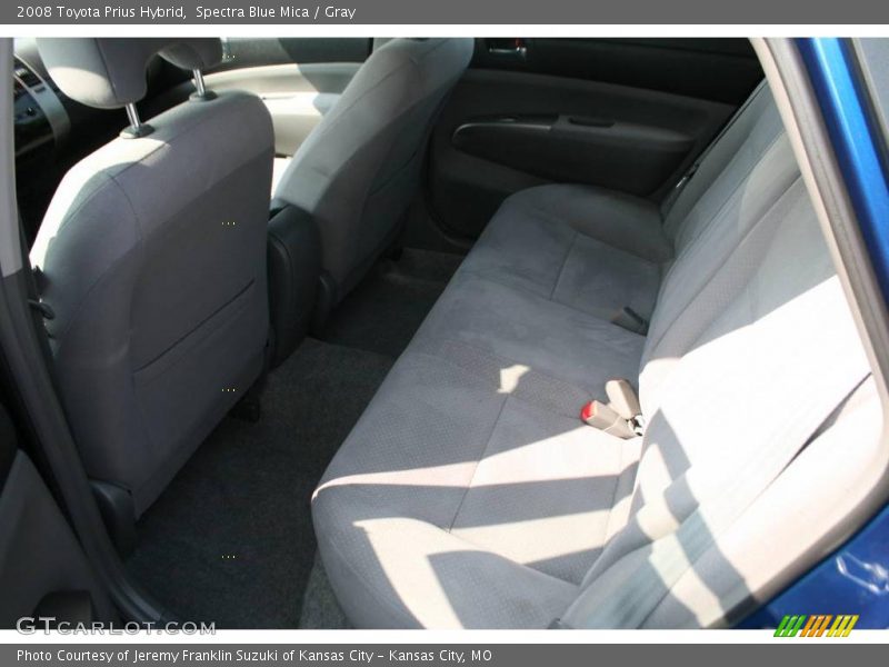 Spectra Blue Mica / Gray 2008 Toyota Prius Hybrid