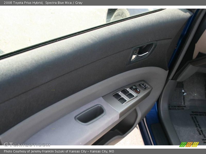 Spectra Blue Mica / Gray 2008 Toyota Prius Hybrid