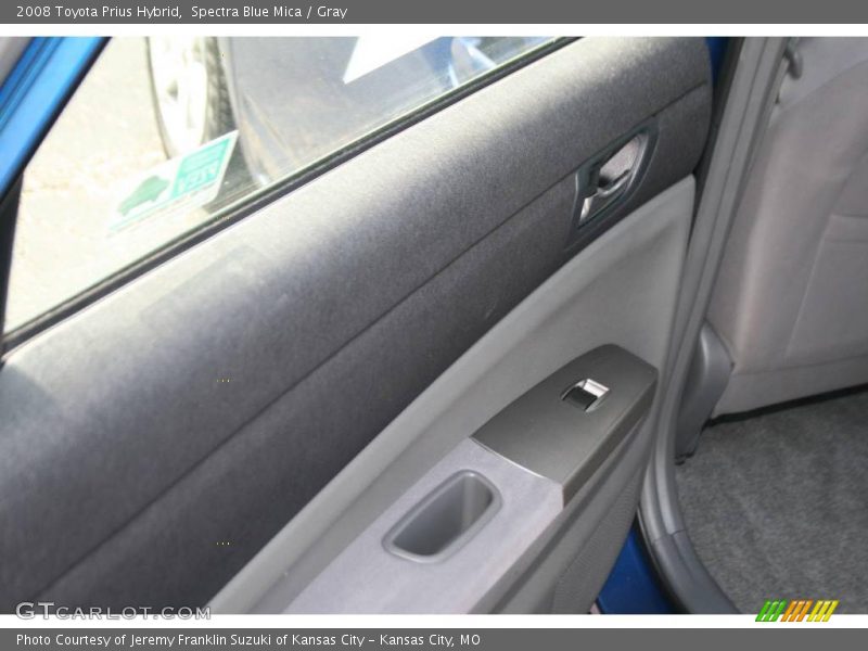 Spectra Blue Mica / Gray 2008 Toyota Prius Hybrid