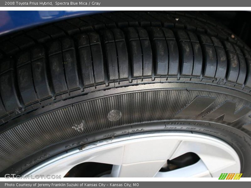 Spectra Blue Mica / Gray 2008 Toyota Prius Hybrid