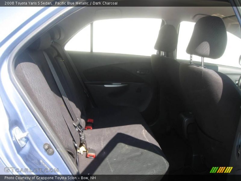 Pacific Blue Metallic / Dark Charcoal 2008 Toyota Yaris S Sedan