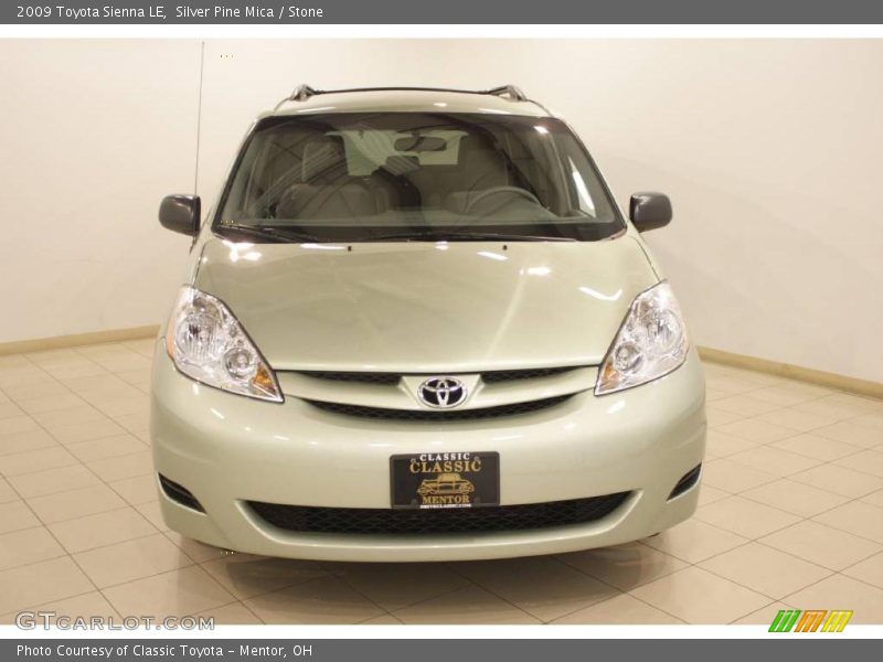 Silver Pine Mica / Stone 2009 Toyota Sienna LE