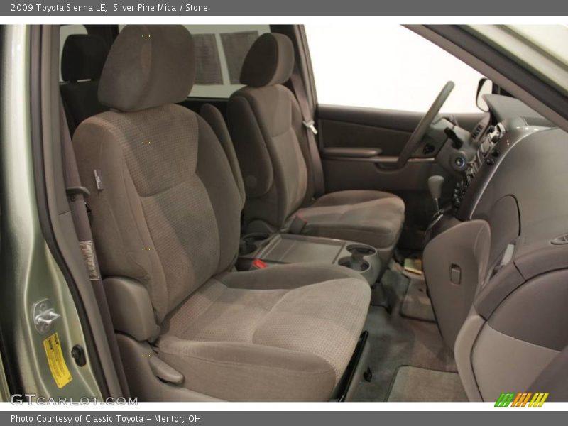 Silver Pine Mica / Stone 2009 Toyota Sienna LE