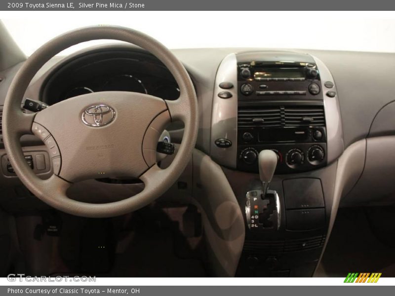 Silver Pine Mica / Stone 2009 Toyota Sienna LE